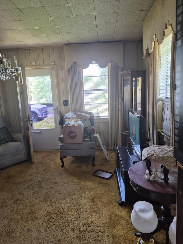 301 Morrell Blvd, Orange, TX 77630 - interior space featuring wooden walls