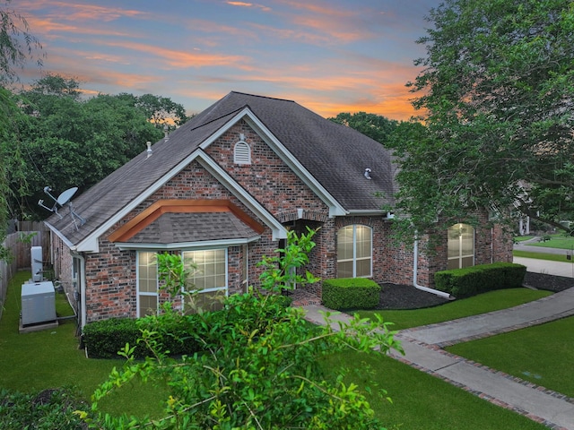 3760 Seminole Dr, Beaumont, TX 77707 - view of front facade with brick siding and a shingled roof