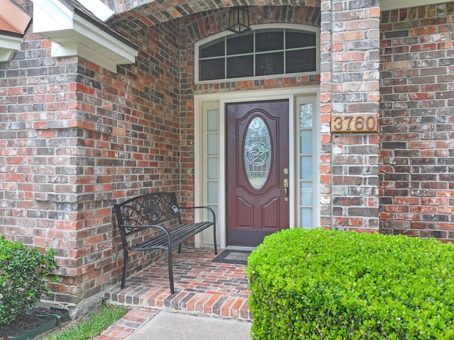 3760 Seminole Dr, Beaumont, TX 77707 - view of exterior entry with brick siding