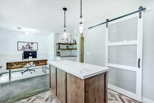 109 Twin Pines Cir, Beaumont, TX 77705 - walk in closet with a barn door