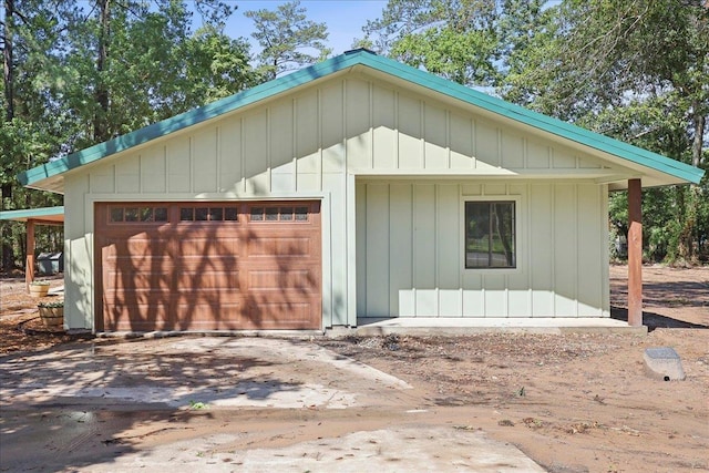 42252 State Highway 87, Orange, TX 77632 - view of detached garage