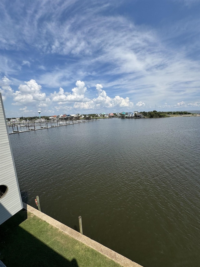 property view of water