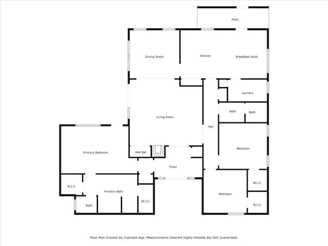 1120 Meadowvale Dr, Beaumont, TX 77706 - view of home floor plan