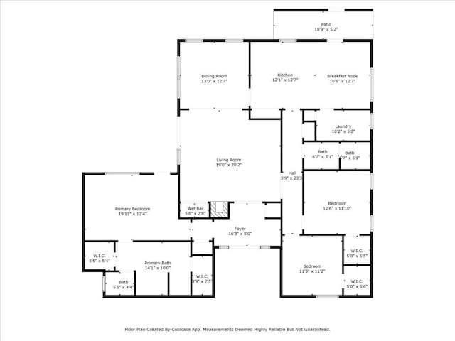 1120 Meadowvale Dr, Beaumont, TX 77706 - view of property floor plan