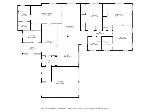 5520 N Circuit Dr, Beaumont, TX 77706 - floor plan