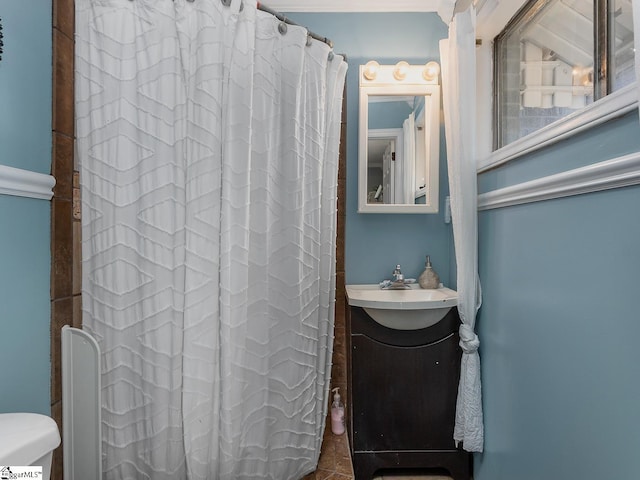 201 White Oak Rd, Woodruff, SC 29388 - bathroom featuring toilet and vanity