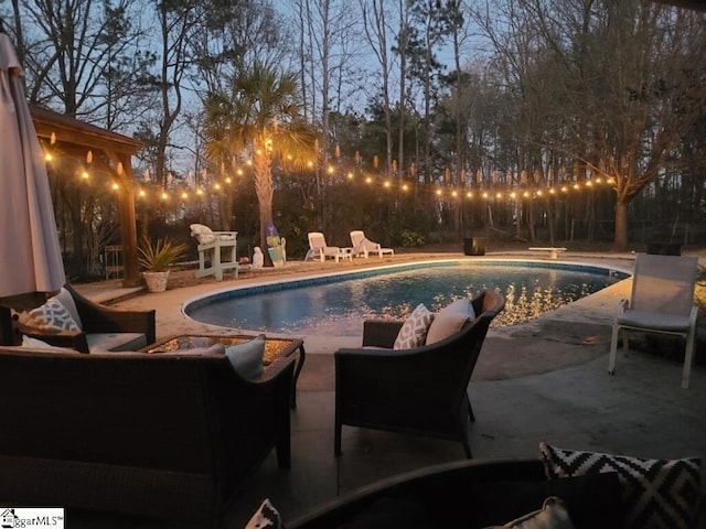 201 White Oak Rd, Woodruff, SC 29388 - view of pool featuring a patio