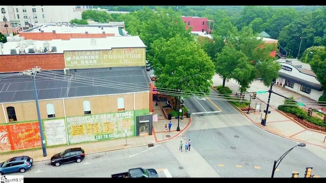 view of aerial view