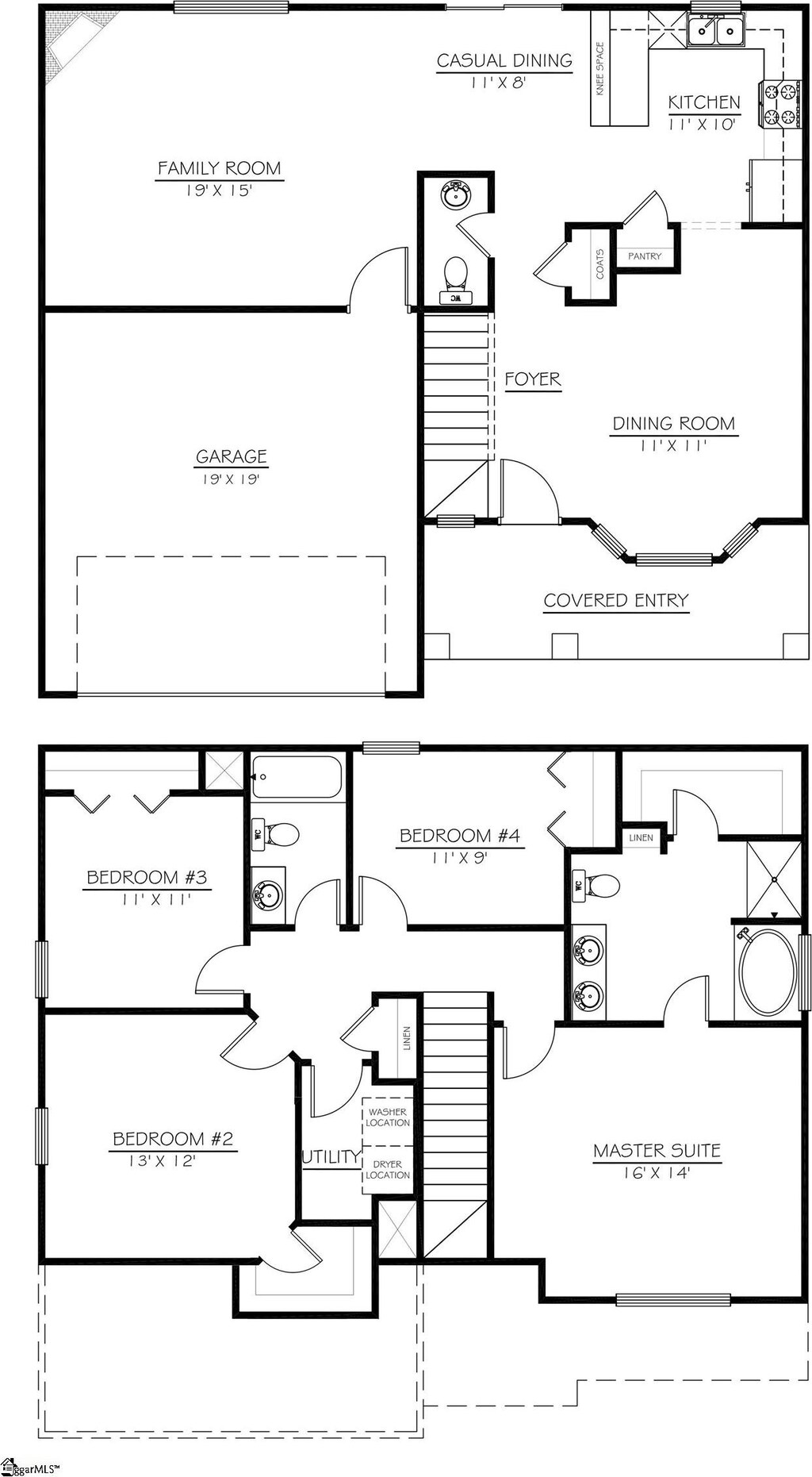 734 Ratchford Ln, Wellford, SC 29385 - floor plan