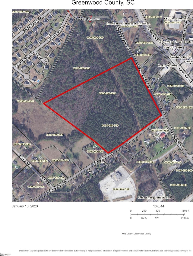 615 Old Abbeville Hwy, Greenwood SC, 29649 land for sale