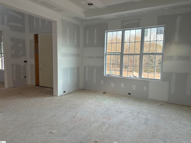 view of empty room