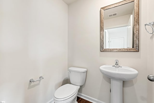 bathroom with toilet