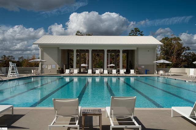 view of swimming pool