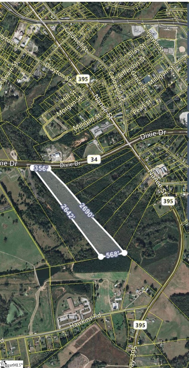 645 Dixie Drive Havird Off Bypass Hwy 34, Newberry SC, 29108 land for sale