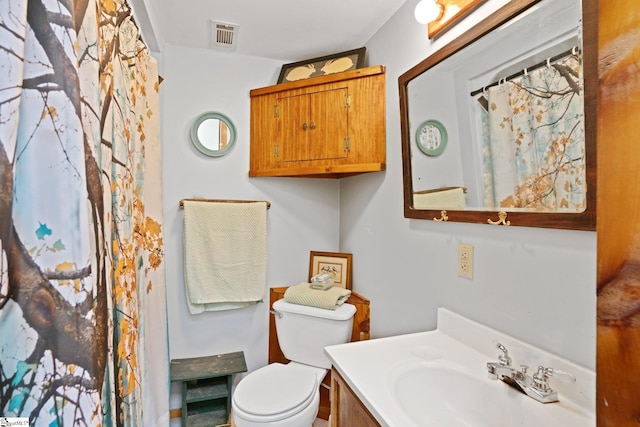 728 Tall Oak Trl, Seneca, SC 29678 - bathroom featuring oversized vanity and toilet