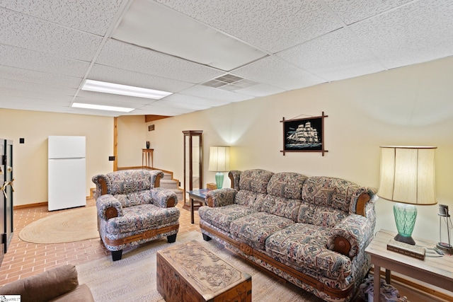 728 Tall Oak Trl, Seneca, SC 29678 - living room featuring a paneled ceiling