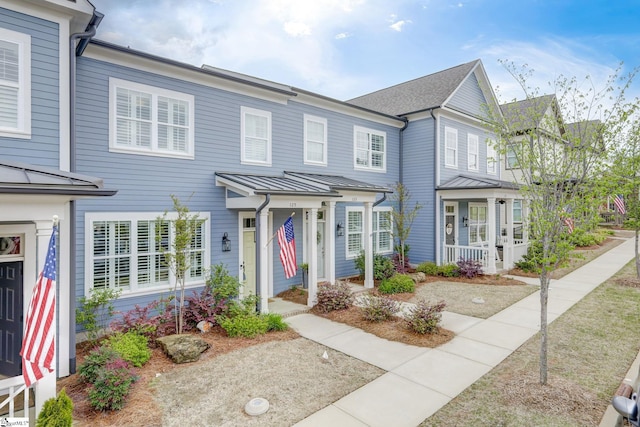 view of townhome / multi-family property