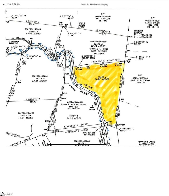 54 Stone Cottage Ln, Landrum SC, 29356 land for sale