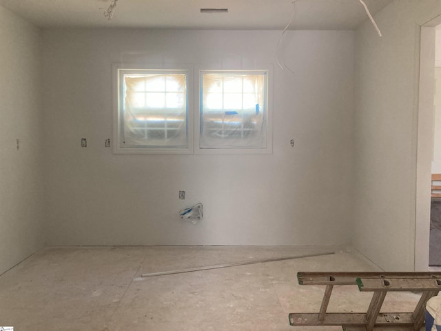 view of empty room