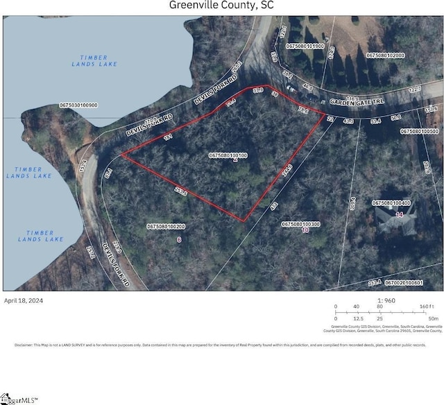 2 Garden Gate Trl, Marietta SC, 29661 land for sale