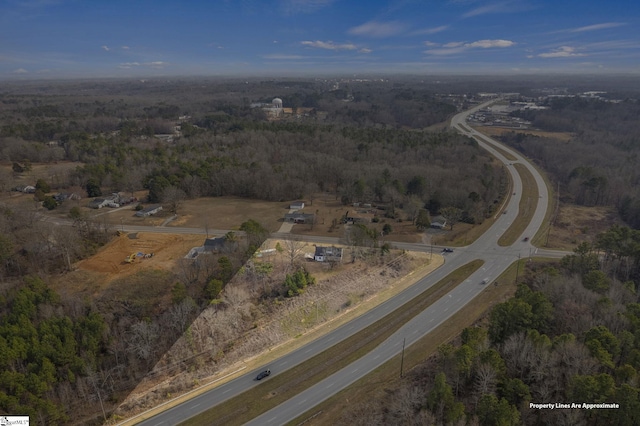 view of drone / aerial view