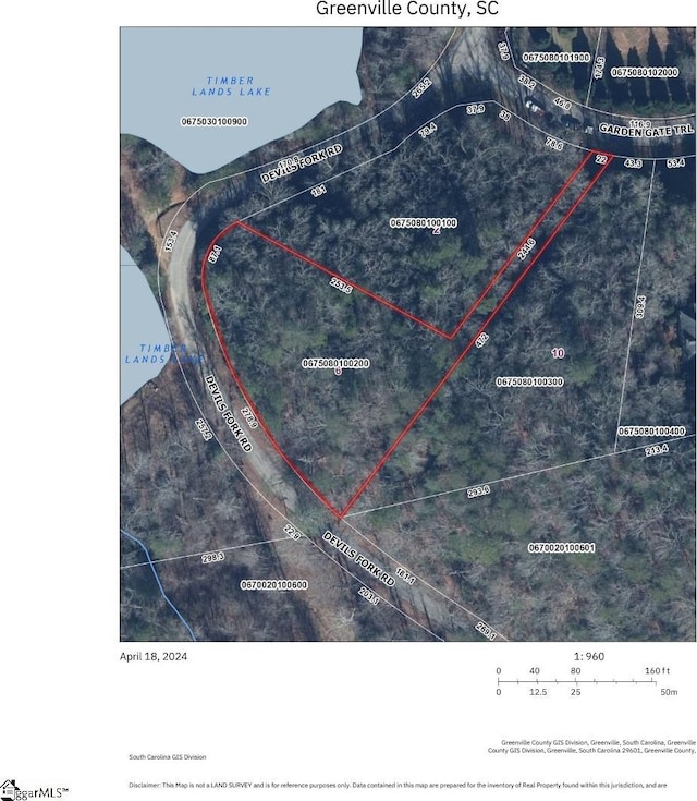 6 Garden Gate Trl, Marietta SC, 29661 land for sale