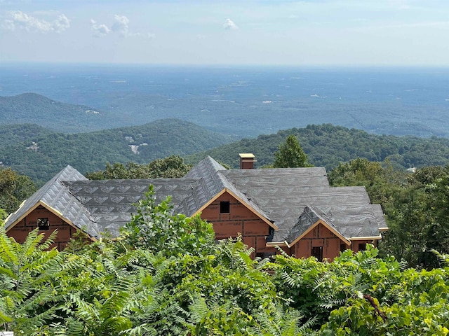 view of mountain feature