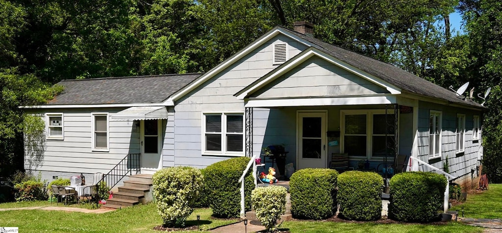 view of bungalow