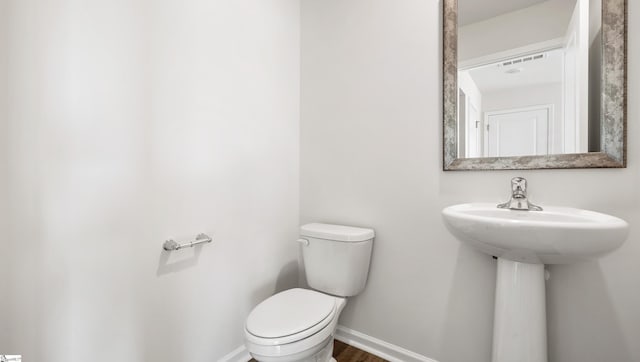 bathroom with toilet