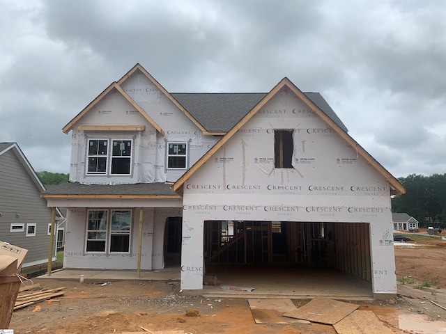 view of property under construction