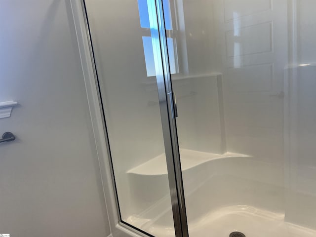 bathroom with walk in shower