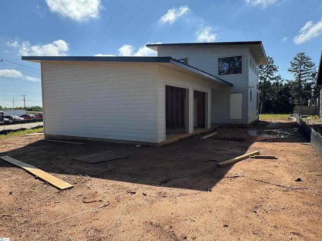 view of rear view of house