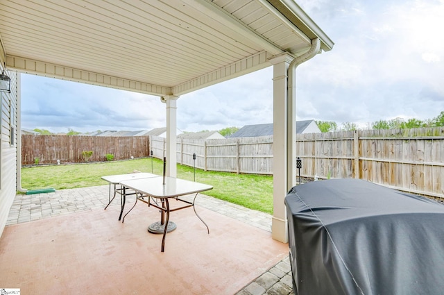 view of patio