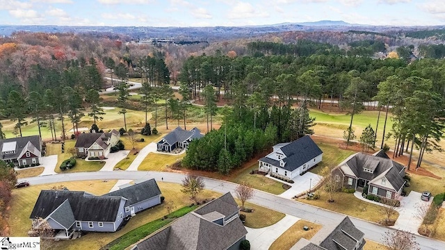 120 Club Cart Rd, Travelers Rest, SC 29690 - aerial perspective of suburban area with a heavily wooded area