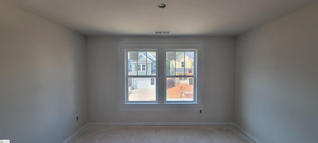 view of empty room