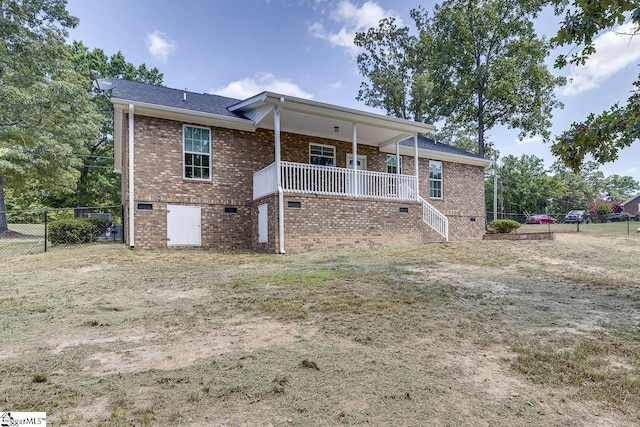 view of rear view of house