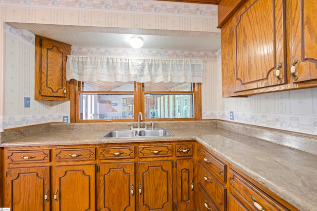 kitchen with sink