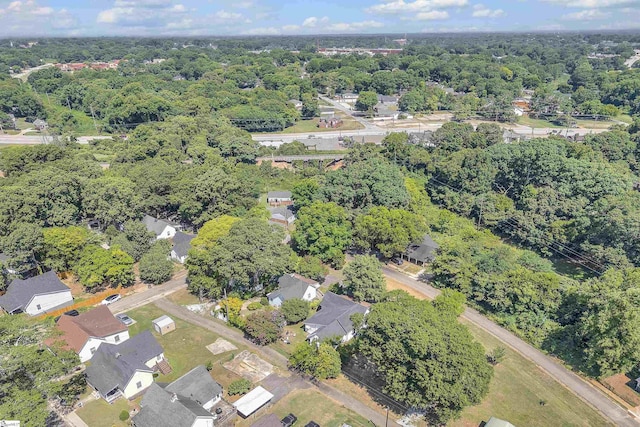 aerial view with a view of trees