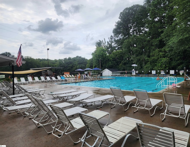 view of swimming pool