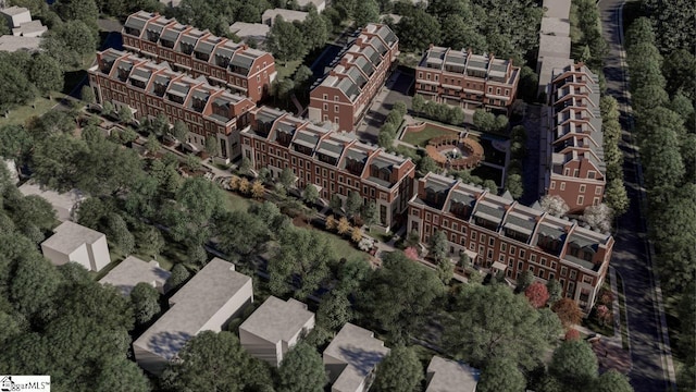 00 Biltmore Dr Unit F-1, Greenville, SC 29605 - drone / aerial view featuring a residential view