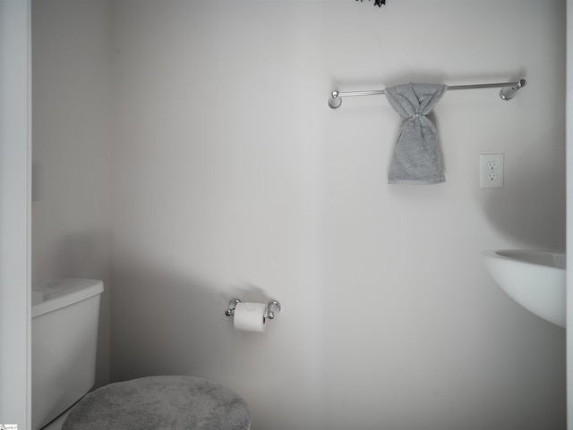 bathroom with toilet