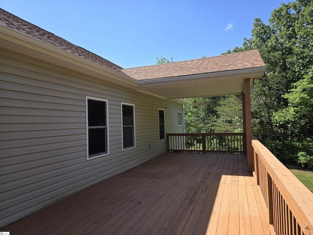 view of deck