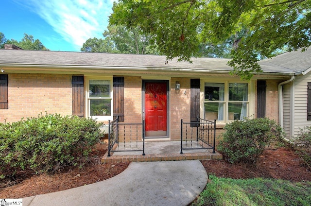 view of front of home with a porch