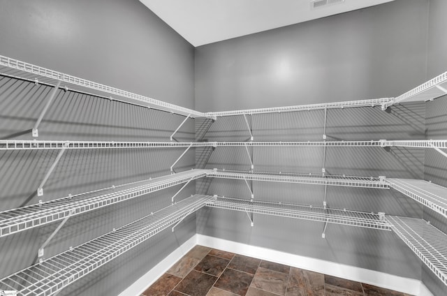 storage area featuring visible vents