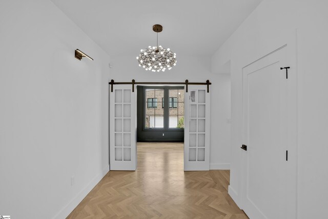 interior space with sink and beverage cooler