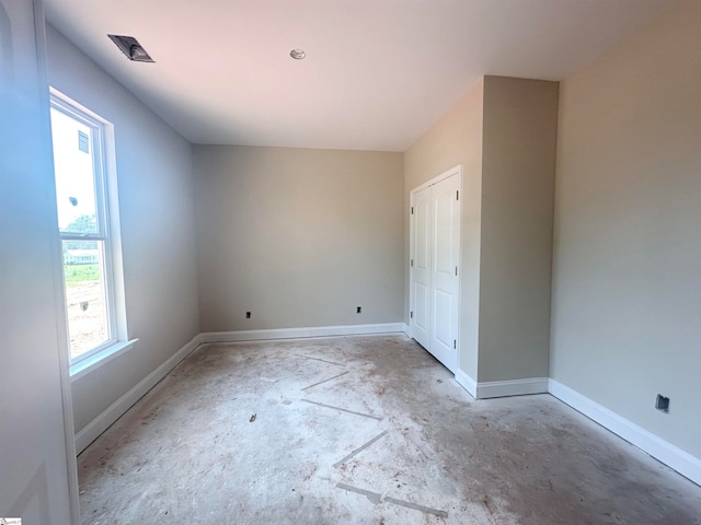 view of empty room