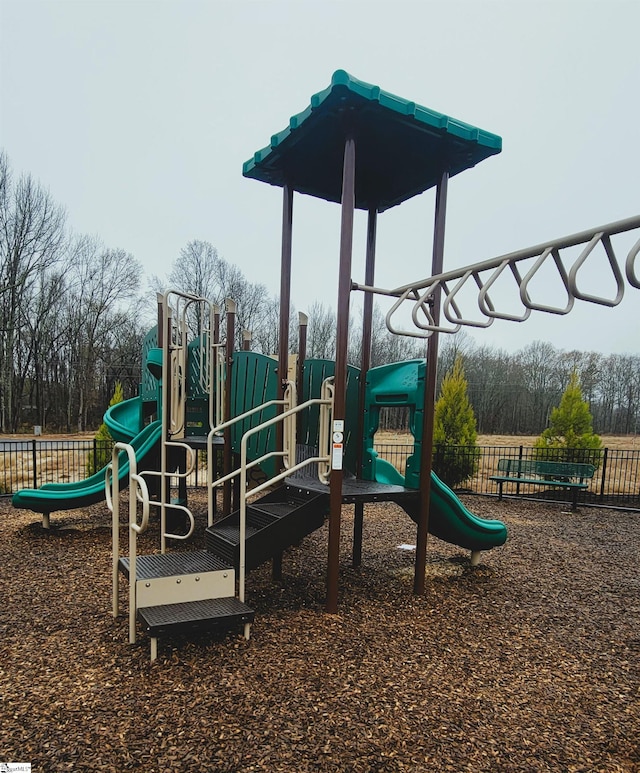 view of play area