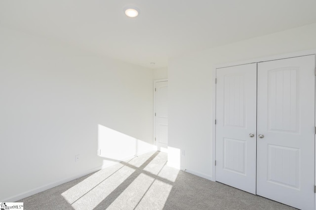 interior space with light carpet