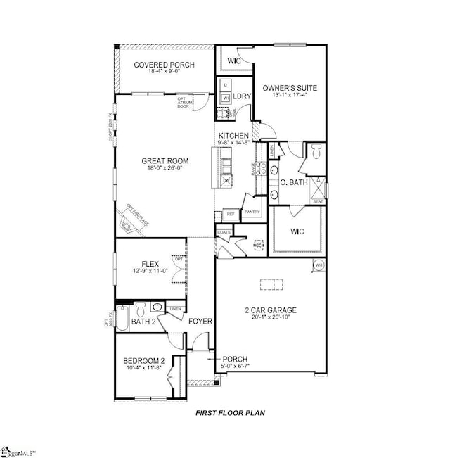 floor plan / room layout