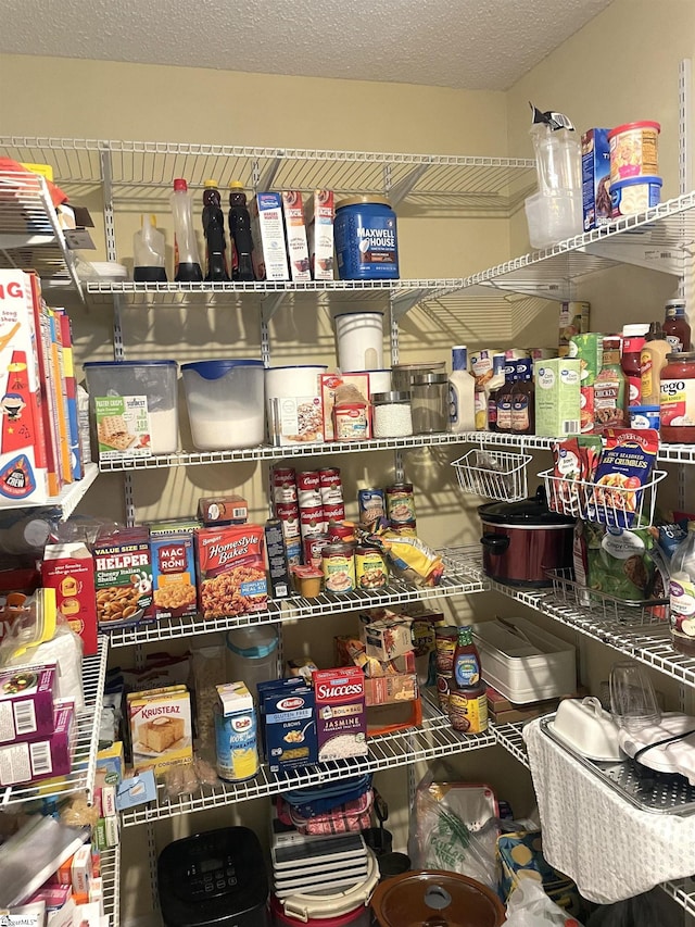 view of pantry